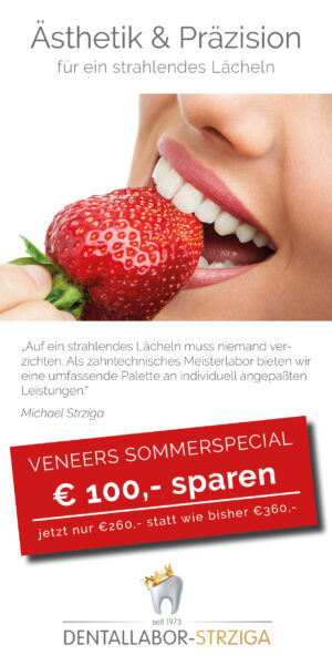 Strahlend lächeln mit Veneers